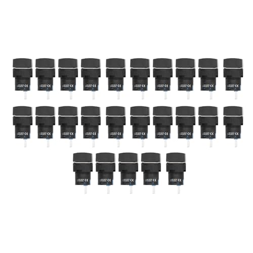 Chave Seletora de Chave 25 Unidades, 2 Posições, Autotravamento, Quadrado Rotativo 16mm BEM LA16 11Y