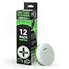Instant Golf Eraser, Premium Dual-Sided Sponge for Cleaning Clubs, Shoes & Golf Balls – Golf Club Cleaner, Golf Ball Cleaner, Golf Club Groove Cleaner, 12 Pack Refill, Bag Tether NOT Included