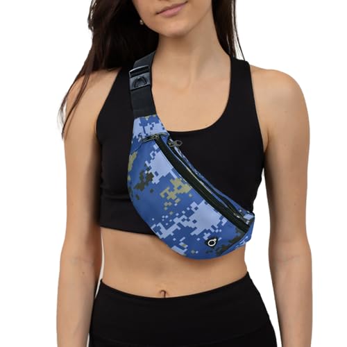 Image of Fanny Packs for Men and Women, Water-Repellent Sports Waist Pack Bag for Travel Hiking Running Hands-free
