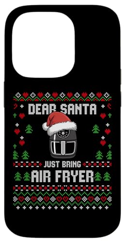 Dear Santa Air Fryer �N���X�}�X���� �A�O���[�N���X�}�X�Z�[�^�[ �X�}�z�P�[�X iPhone 14 Pro �p