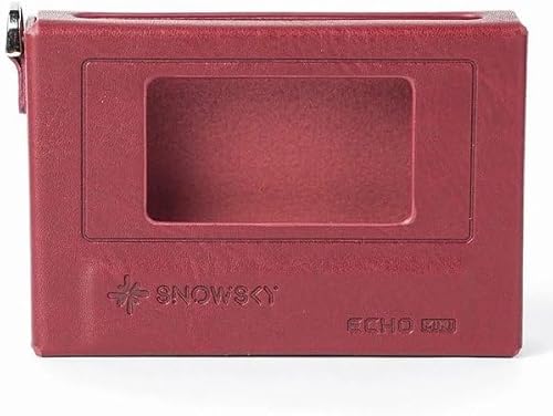 Étui en cuir pour FiiO Echo Mini Rouge