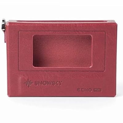 Étui en cuir pour FiiO Echo Mini Rouge