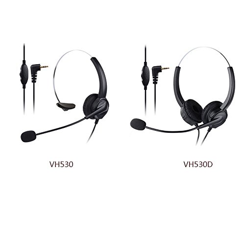 Docooler VH530 Telefone Profissional Headset Clear Cancelamento de Ruído de Voz Atendimento ao Clien