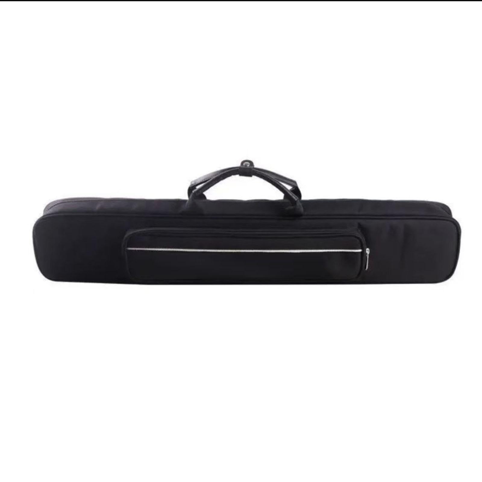 QSTDGVPW Billiards Pool Cue Case Billiard Rod Storage Bag Container Zipper with Adjustable Shoulder Strap Carry Bag