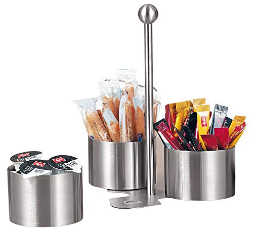 Esmeyer Snack and dip Set Boston of Stainless Steel, Silver, 17 x 17 x 24 cm