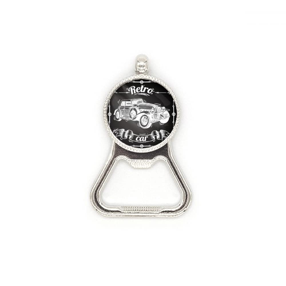 Décapsuleur acier inoxydable voiture vintage : idée cadeau idéale homme