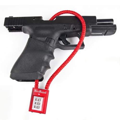 Image of RioRand 15 Inch Combination Gun Cable Lock