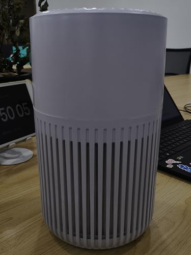 HYCHIKA Air Purifier for Home & Bedroom - Compact HEPA Filter Cleaner with Fragrance Sponge, 3...