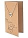 quan jewelry EKG Lifeline Pulse Heartbeat Charm Open Heart Pendant Necklace, Best Girt for Nurses with Inspirational Quote on Greeting Card