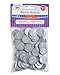 LEARNING ADVANTAGE-7522 Play Nickels - Set of 100 Plastic Coins - Designed and Sized Like Real US Currency - Teach Money Math With This Pretend Play Resource