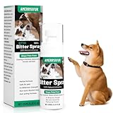 AMERRYAYUR Bitter Apple Spray for Dogs - Effective No Chew Training Spray to Stop Chewing & Licking - Protects Furniture, Belongings & Prevents Wound Irritation