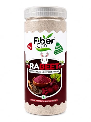 Image of Rabeet Powder 500g | Sprouted Ragi Beetroot Mix for all ages. Natural Fiber and Vitamins