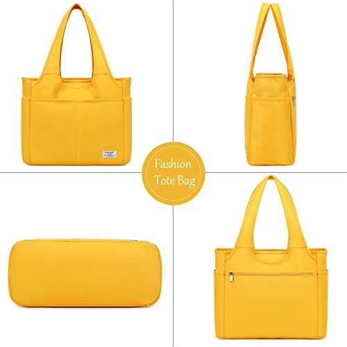 Image of KYALOU Utility Large Tote Bag, Women Casual Shoulder Bags for Work School Gym Beach Travel Shopping Grocery | Utility