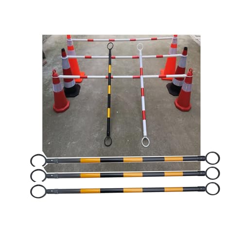 Cône de signalisation rétractable télescopique et barrière de sécurité extensible de chantier - 2