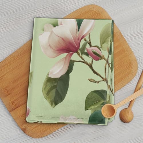 Torchons de cuisine microfibre Lily Magnolia pour décoration et salle de bain - 5