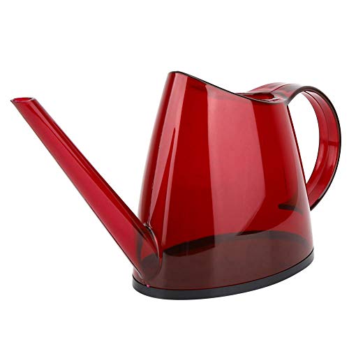 Naroote Watering Can, Fashionable Uncovered Garden Flower Sprayer Long-Spout Candy-colored Watering Can 1.2L(Red) - Image 4