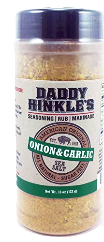 Daddy Hinkle's 11-oz Seasoning|Rub|Marinade-Onion & Garlic