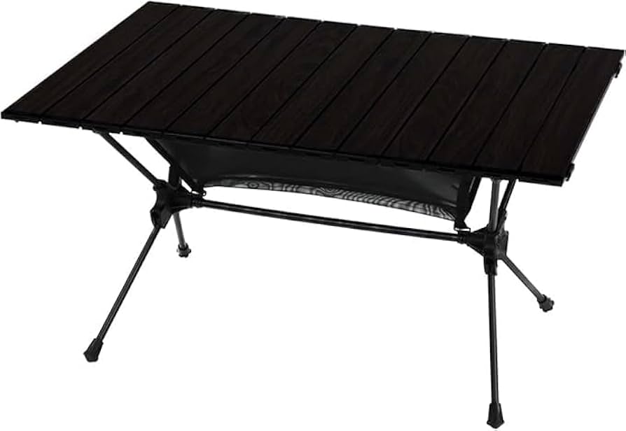 ogawa(オガワ) アウトドア キャンプ テーブル ロールテーブルM ブラック Amazon.co.jp: ウトドア キャンプ テーブル ロールテーブルM