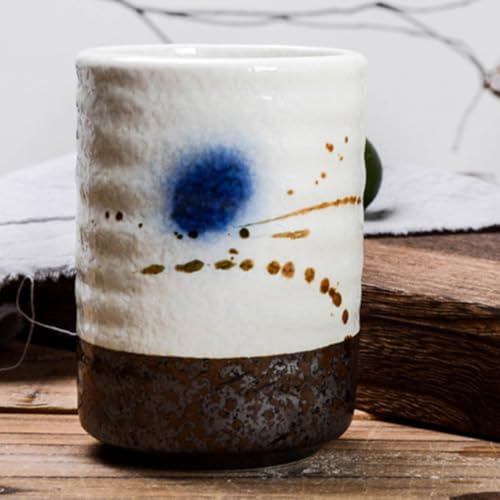 Gatuida Japanese Ceramic Tea Cup - Hand-Painted Multi-Colour Vintage Design, Dishwasher Safe Tableware for Home and Office Use - Image 7