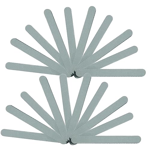 NOLITOY 20個 爪磨きストリ 足の爪 爪やすりとバッファー ワイプ 釘用のボード 爪磨きファイル nail file ネイルアートバッファーブロック ネイルケアファイル サンドペーパー