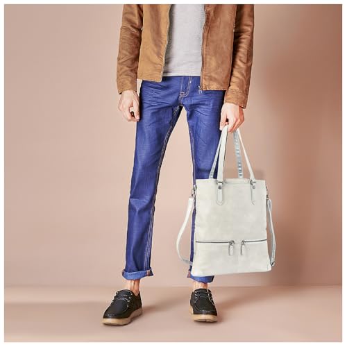 Bolsa de cuero para computadora Lassviin maletín sofisticado e impermeable 3