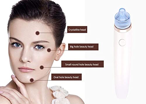 Veentus 4 in 1 Blackhead Whitehead Extractor Remover Device, Acne, Pimple, Pore Cleaner, Vacuum Suction Tool with 4 Suction Head for Men and Women, Blackhead Remover Machine... - Image 2