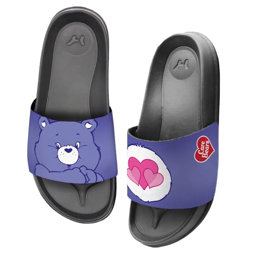 Popfunk Care Bears Harmony Bear Unisex Adult Slides Sandals Officially Licensed Hypd Slydr Switch™3