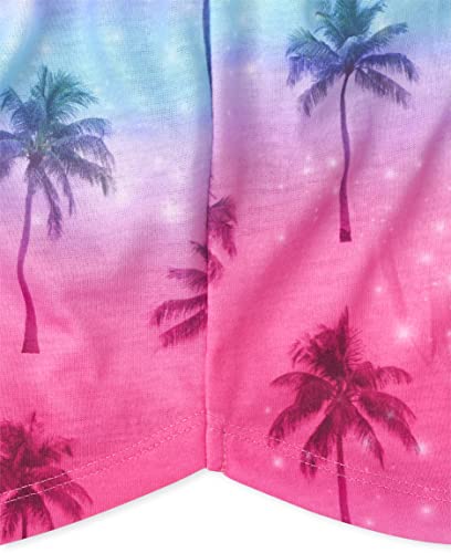 The Children's Place Girls' Sleeveless Tank Top And Shorts 2 Piece Pajama Set4