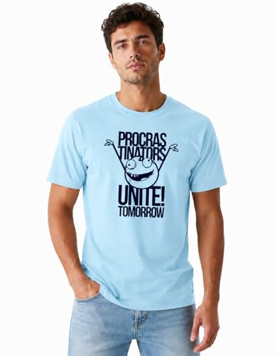 Image of Vastrio Unisex Procrastinators Unite Graphic Regular Fit Cotton T-Shirt
