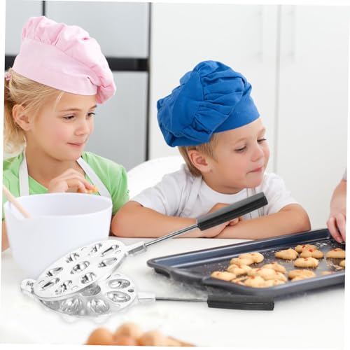 MAGICLULU Walnut Cake Maker Electric Nuts Baker Professional Baking Equipment Non Stick Cookie Maker Handle Walnut Cookie Mold - Image 7