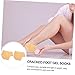SOIMISS 5 Pairs Heel Protector Protectors Guard Feet Cushioned Cracked Support Foot Shoe Pads Silicone Heel Sock Moisturizing Heel Sock Heel Gel Sock Khaki