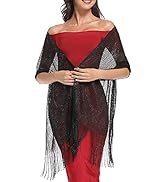 Sparkling Metallic Shawls and Wraps for Evening Party/Formal Dresses (20+ Colors)