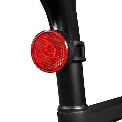 Gaciron Bicycle Safety Taillight 10 lumens Bike Helmet Light Wearable, USB Rechargeable LED Cycling Rear Light with Reflector for Alarm, and Super Bright IPX6 waterproof Daily Commutes