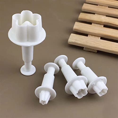 Set 4 Cortadores de Fondant en Forma de Pétalos de Flor miniatura 5