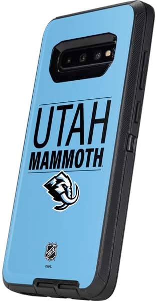 Skinit Decal Phone Skin Compatible with OtterBox Defender Galaxy S10 - Officially Licensed NHL Utah Mammoth Line-Up Series Design