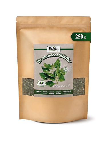 Biojoy Foglie di Ortica BIO (250 g), essiccata e tagliata, per Tisana (Urtica dioica)