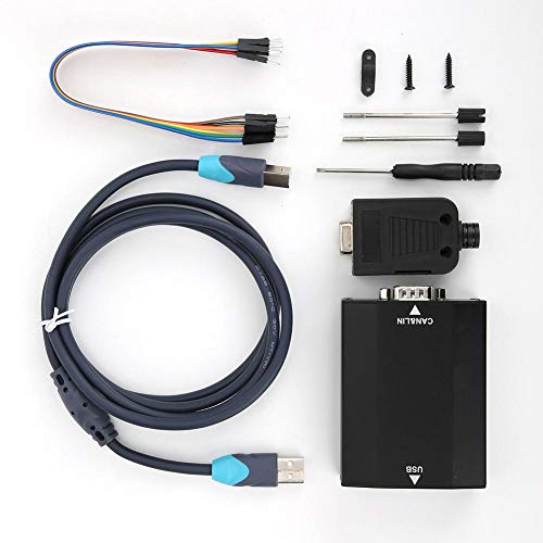 USB to LIN CAN K Bus Analyzer Adapter Automobile Analyzer Full Metal Case with Over-Current Protection for Automobile Parts