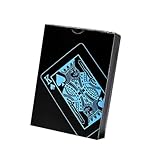 Baraja de póker de pvc: ideal para uso personal o como regalo para amigos u otras personas; cartas de juego impermeables para billar