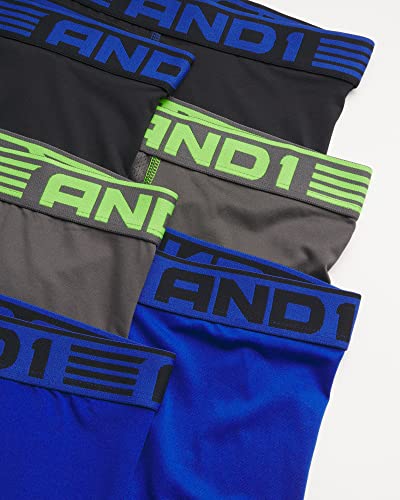 AND1 Mens Boxer Briefs - 12 Pack Platinum Performance Long Leg Boxer Briefs with Pouch - Boxers for Men, 9" Inseam (S-3XL)3