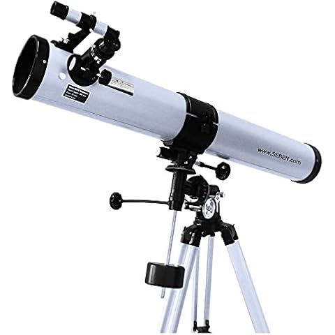 Telescopio Reflector Astronómico 76/900 EQ2 de Seben Cover