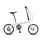 【Práctico】: La función de plegado hace perfecto para aquellos que no tienen un portabicicletas coche o los que prefieren llevar su bicicleta a lo largo en vez de dejarlo en un estante de la bici en el que podría ser robado.