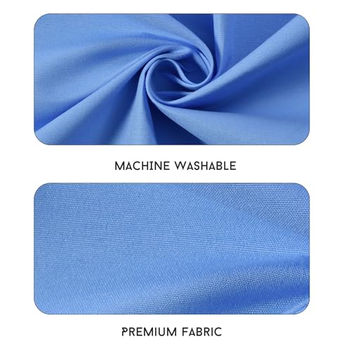 Image of FRESH FROM LOOM Soft Solid Plain 240 TC Single Size Bedsheet Set - Anti Fade, 1 Pillow Cover (Size- 60 x 90 inch | SkyBlue| Solid)