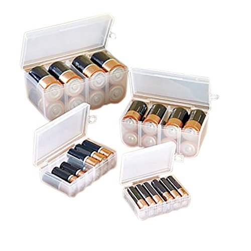 Battery Storage Case Set (4-Pack)