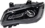 Evan-Fischer Headlight Assembly Compatible with 2015-2017 Chrysler 300 Halogen Black Interior CAPA Driver Side
