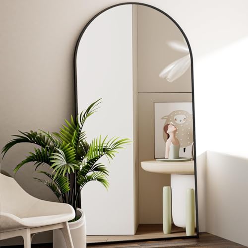 BEAUTYPEAK båge helkroppsspegel, 180 x 76 cm, välvd stående spege...