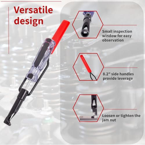 Image of Valve Adjustment Tool for 10mm Jam Nut, Slotted Valve Adjusting Stud,Valve Lash Adjustment Tool for Honda,Toyota,Nissan and Other Japanese Car Engines