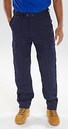 Pantalon de travail polycoton Beeswift PCTHWN30T Navy taille standard