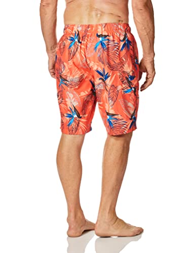 Image of Kanu Surf Men's Big Viper Extended Size Stripe Swim Trunk