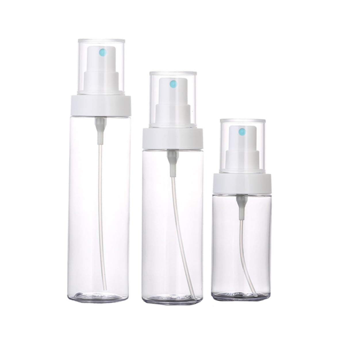 FRCOLOR Botella pulverizadora de agua para después del afeitado, 9 unidades, botella de spray para plantas, recipiente de pulverización de viaje, recipiente de maquillaje, botella de spray