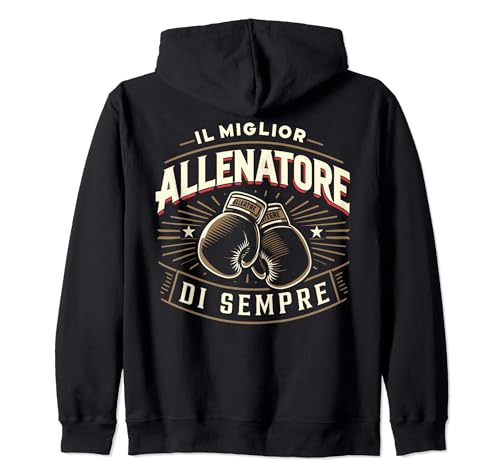 Il Miglior Allenatore Boxe Idee Regalo Pugilato Pugile Sweat à Capuche